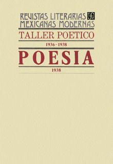 Taller potico, 1936-1938. Poesa, 1938.  Varios Autores