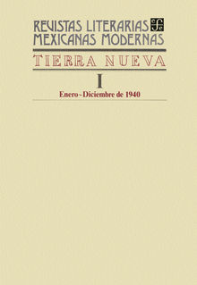 Tierra nueva I, enero-diciembre de 1940.  Varios Autores