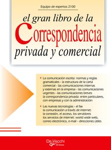 El gran libro de la correspondencia privada y comercial.  Equipo de expertos 2100 