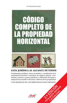 Cdigo completo de la propiedad horizontal.  Eva Marchal Bermdez