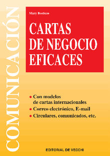 Cartas de negocio eficaces.  Mary Bosticco