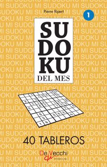 Sudoku del mes 1 - 40 tableros.  Pierre Ripert