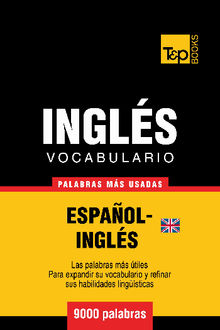 Vocabulario espaol-ingls britnico - 9000 palabras ms usadas.  Andrey Taranov