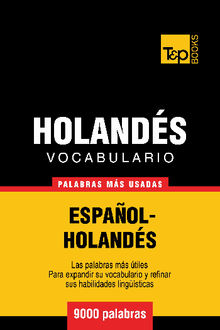 Vocabulario espaol-holands - 9000 palabras ms usadas.  Andrey Taranov