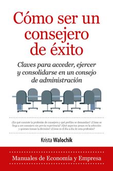 Cmo ser un consejero dexito.  Krista Walochik