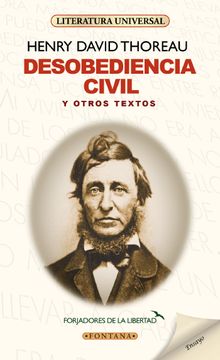 Desobediencia civil.  Henry David Thoreau