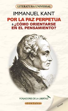 Por la paz perpetua.  Immanuel Kant