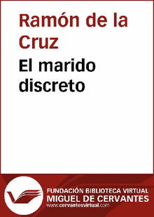 El marido discreto.  Ram?n de la Cruz