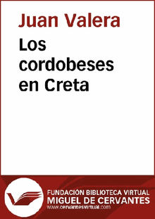 Los cordobeses en Creta.  Juan Valera