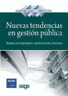 Nuevas tendencias en gestin pblica. Ebook.  ACCID