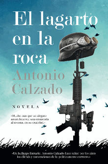 El lagarto en la roca.  Antonio Calzado