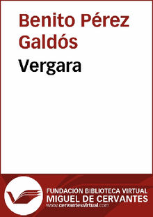 Vergara.  Benito Prez Galds