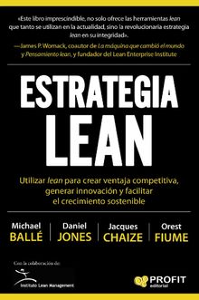 Estrategia lean. Ebook..  Daniel T. Jones