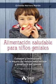 Alimentacin saludable para nios geniales. Ebook.  Griselda Herrero Martn