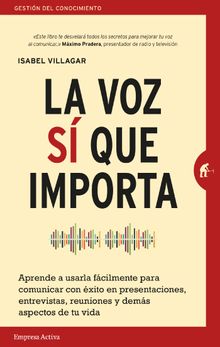 La voz sque importa.   Isabel Villagar