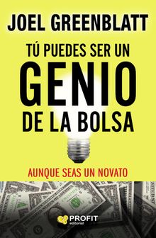 Tpuedes ser un genio de la bolsa.  Joel Greenblatt