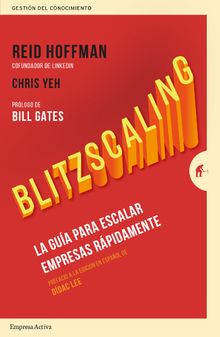 Blitzscaling.  Chris Yeh