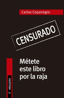 Mtete este libro por la raja.  Carlos Copanegro