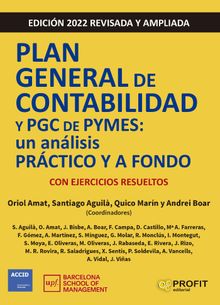 Plan General de Contabilidad y PGC de Pymes 2022.  ACCID