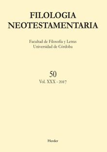 Filologa Neotestamentaria 50.  A.A. V.V.