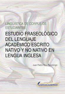 Lingstica de corpus de estudiantes: .   Juan Pedro Rica