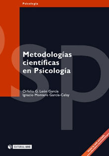 Metodologas cientficas en Psicologa.  Ignacio MonteroGarca-Celay