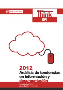 Anuario Think EPI 2012 .  El Profesional de la Informaci?n 