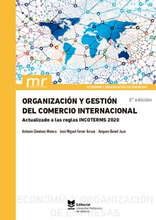 Organizacin y gestin del comercio internacional.  Antonio Gimnez Morera