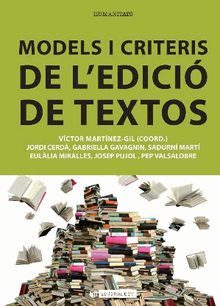 Models i criteris de l'edicide textos.  Pep ValsalobrePalacios