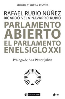 Parlamento abierto.   Ricardo Vela Navarro-Rubio