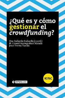 Ques y cmo gestionar el crowdfunding?.  Joan Torres Toms