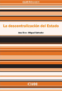 La descentralizacin del estado.  Miquel Salvador Serna