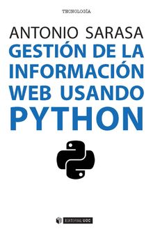 Gestin de la informacin web usando Python.  Antonio Sarasa Cabezuelo