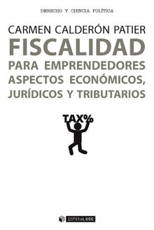 Fiscalidad para emprendedores.  Carmen Caldern Patier