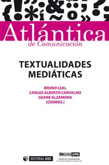 Textualidades mediticas.  Bruno Leal