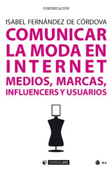 Comunicar la moda en Internet.   Isabel Fernndez de Crdova