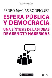 Esfera pblica y democracia.   Pedro Macas Rodrguez