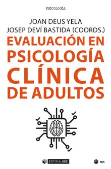 Evaluacin en psicologa clnica de adultos.   Josep Dev Bastida