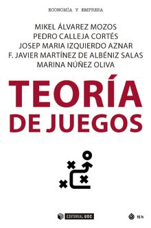 Teora de juegos.  Marina Nez Oliva