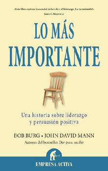 Lo ms importante.  John David Mann