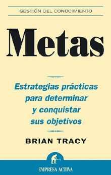 Metas.  BRIAN TRACY