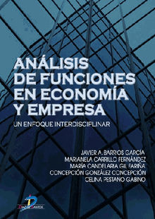 Anlisis de funciones en economa y empresa.  JavierAmos Barrios Garca