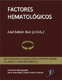 Factores hematolgicos.  Jos Sabn Ruiz