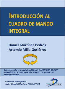 Introduccin al Cuadro de Mando Integral.  Artemio Milla Gutirrez