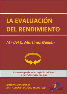 La evaluacin del rendimiento.  Maria del Carmen Martnez Guilln