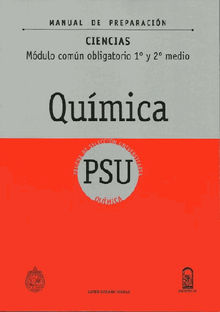 Manual de Preparacin PSU - Quimica.  Javier Guzmn