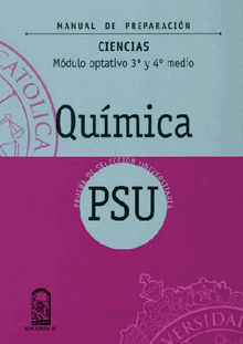 Manual de Preparacin PSU - Qumica 3 y 4 medio.  Javier Guzmn