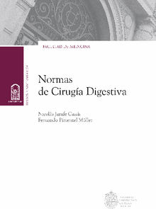 Normas de ciruga digestiva.  Fernando Pimentel Mller