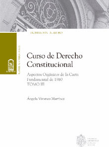 Curso de Derecho Constitucional.  ngela Vivanco Martnez