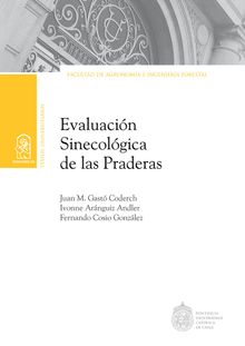 Evaluacin Sinecolgica de las Praderas.  Juan M. Gast Coderch
